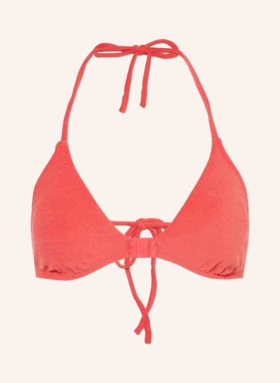 POLO RALPH LAUREN Góra od bikini trójkątnego TERRY ŁOSOSIOWY