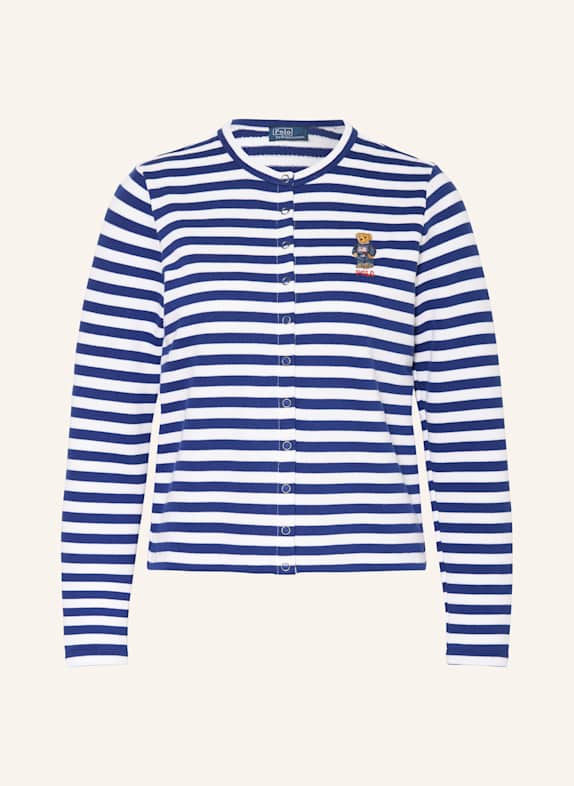 POLO RALPH LAUREN Bluza rozpinana NIEBIESKI/ BIAŁY