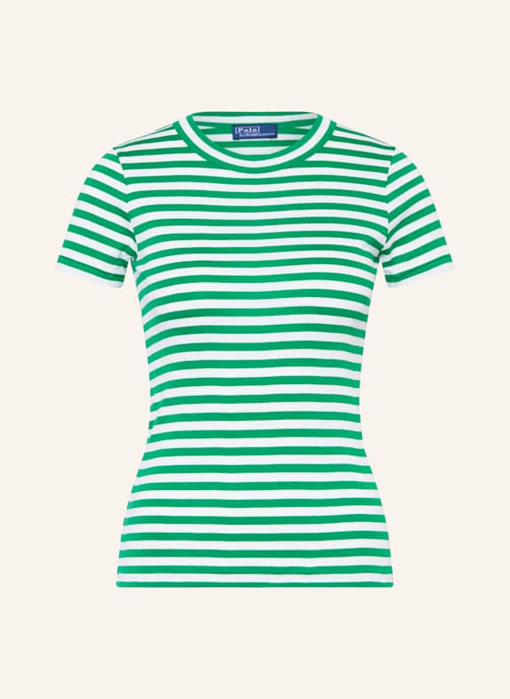 POLO RALPH LAUREN T-shirt ZIELONY/ BIAŁY