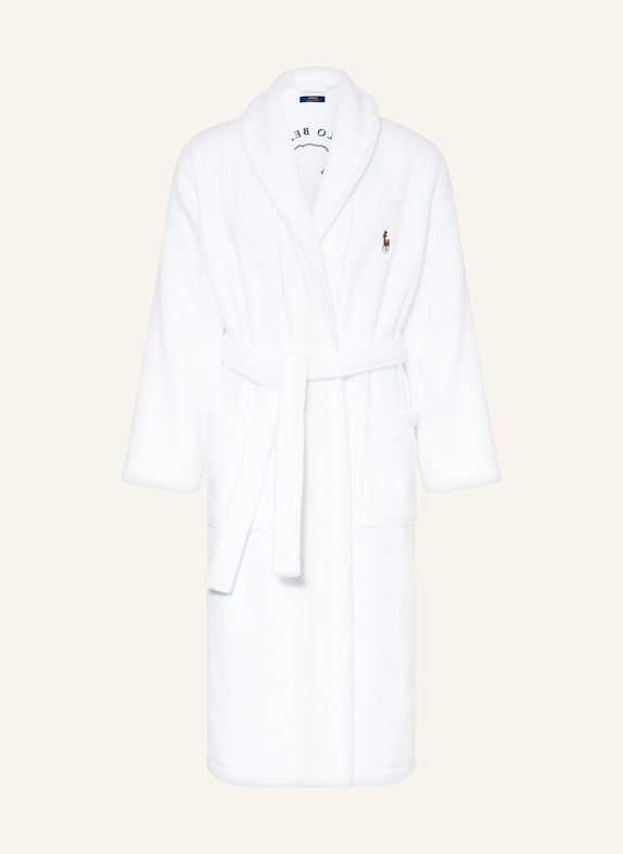 POLO RALPH LAUREN Herren-Bademantel WEISS