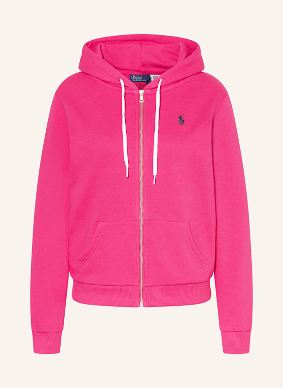POLO RALPH LAUREN Bluza rozpinana MOCNORÓŻOWY