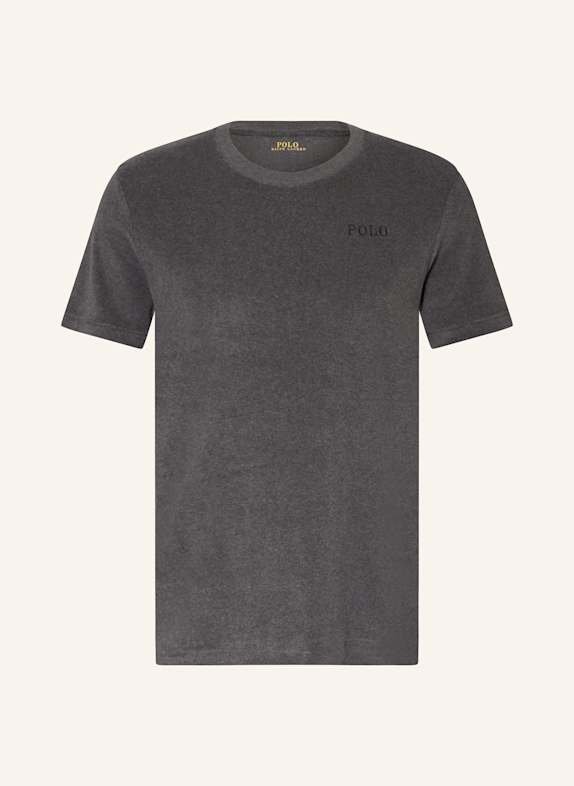 POLO RALPH LAUREN Pajama shirt in terry cloth DARK GRAY