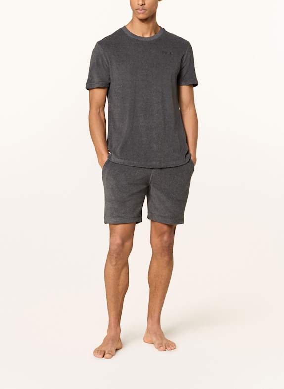 POLO RALPH LAUREN Slaapshirt van badstof DONKERGRIJS