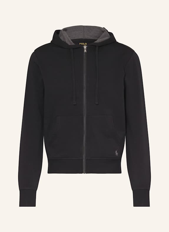 POLO RALPH LAUREN Rekreacyjna bluza z kapturem CZARNY