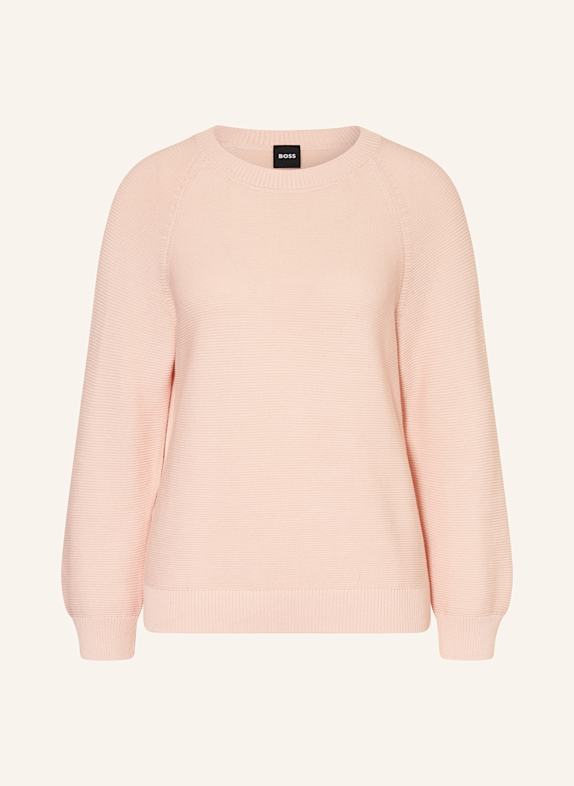 BOSS Pullover FOVILA ROSÉGOLD