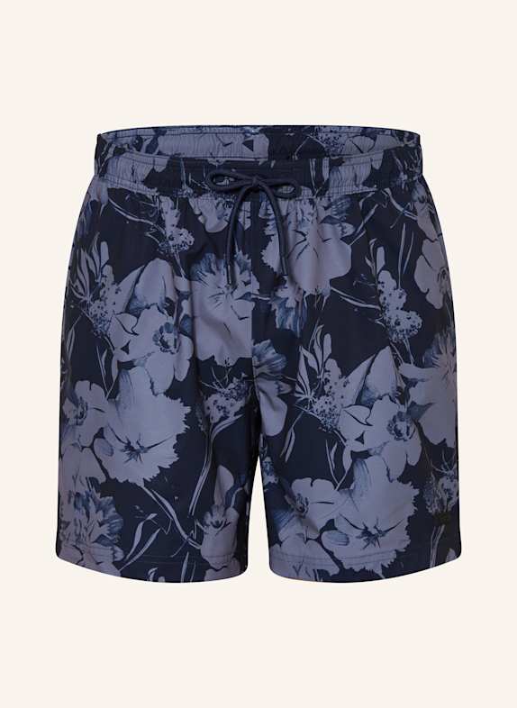 BOSS Badeshorts ALAIN DUNKELBLAU/ GRAU/ BLAU