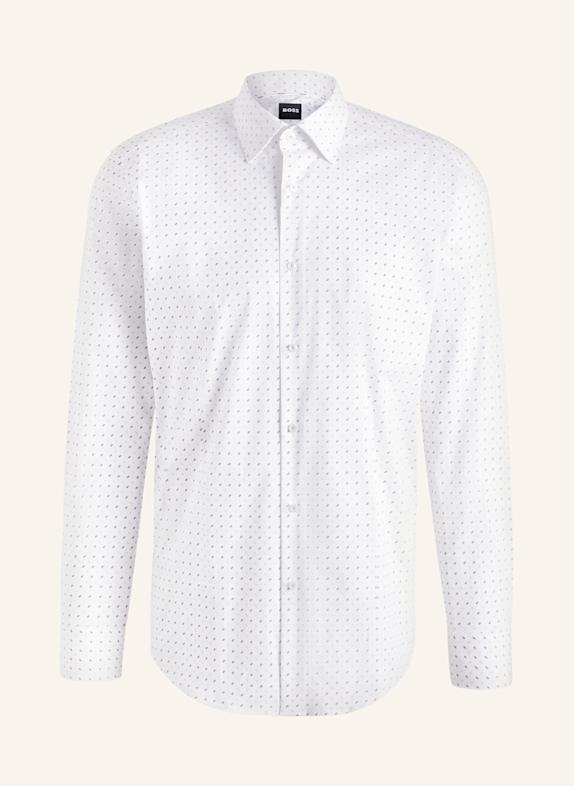 BOSS Hemd Regular Fit WEISS/ BLAU/ HELLBLAU