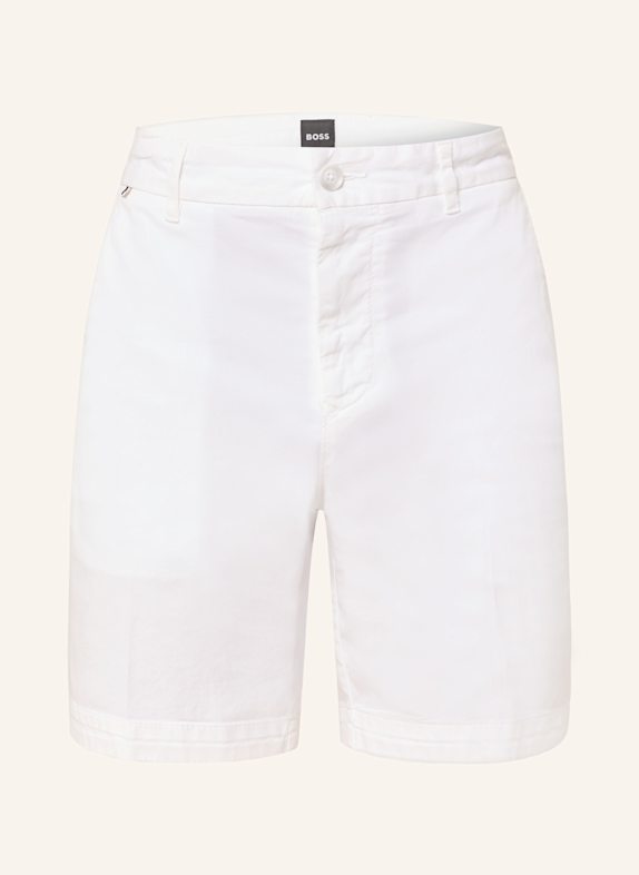BOSS Chino shorts regular fit WHITE