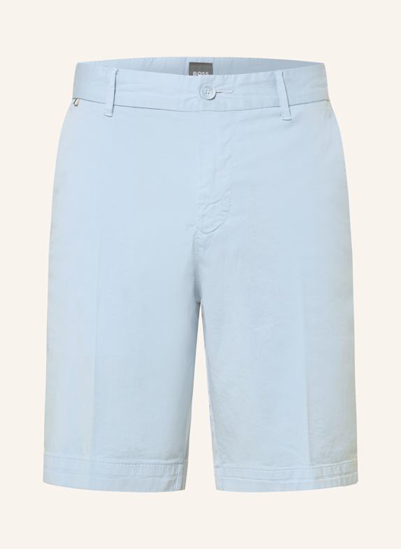 BOSS Chino shorts regular fit LIGHT BLUE