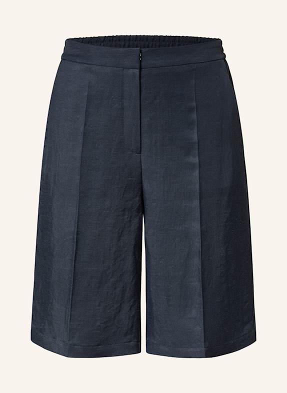 BOSS Shorts TELINI mit Leinen DUNKELBLAU