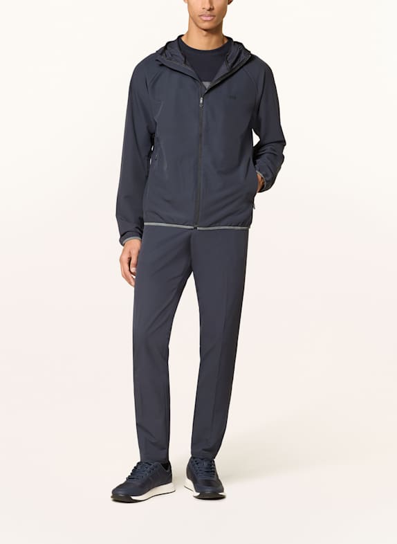 BOSS Regenjacke COMMUTER DUNKELBLAU