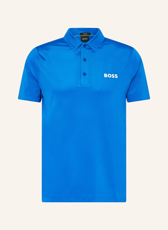 BOSS Funktions-Poloshirt PATTEO DUNKELBLAU
