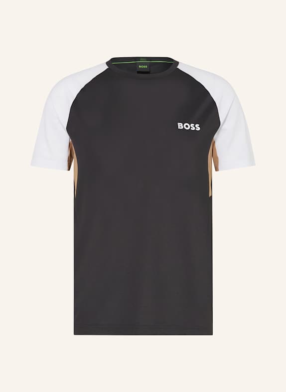 BOSS T-shirt TOC BLACK/ CREAM/ LIGHT BROWN