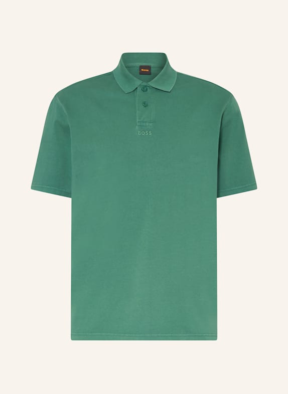 BOSS Piqué-Poloshirt PE_DYE GRÜN