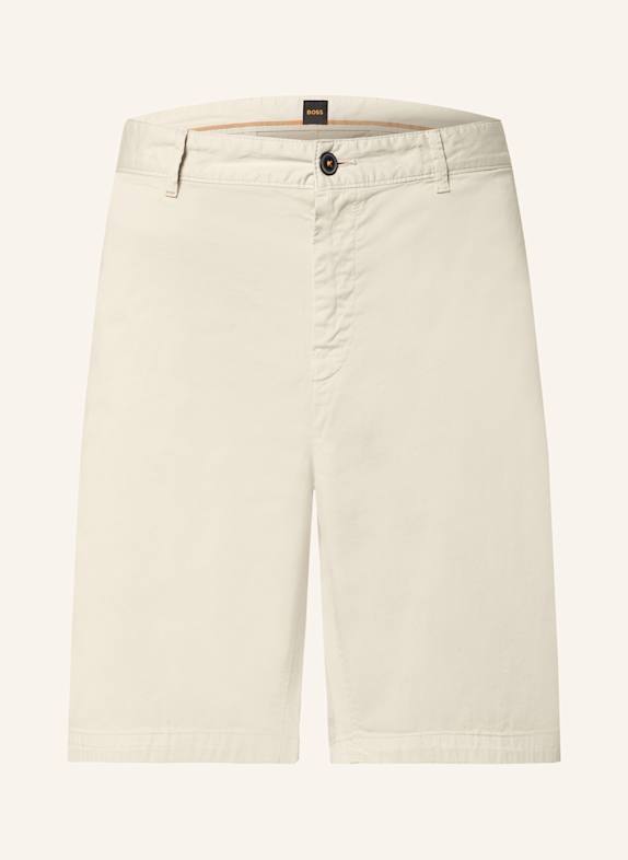 BOSS Chinos shorts slim fit CREAM