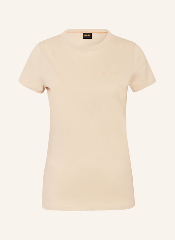 BOSS T-Shirt ELOGO BEIGE