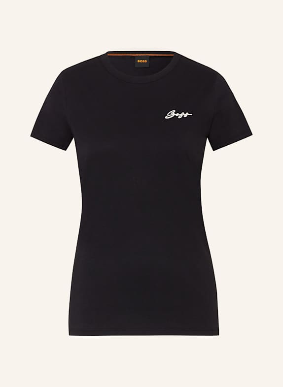 BOSS T-Shirt ELOGO SCHWARZ