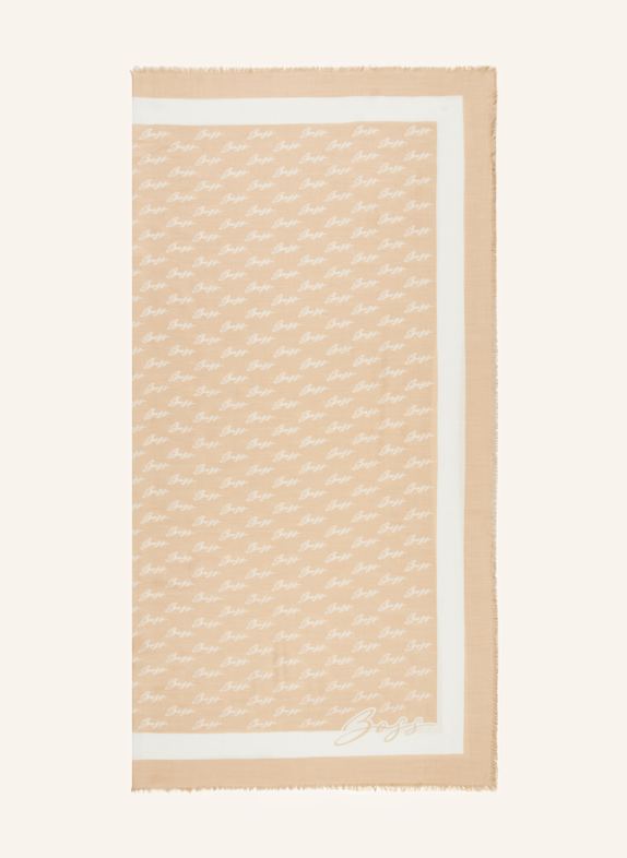 BOSS Tuch LYZA BEIGE/ CREME