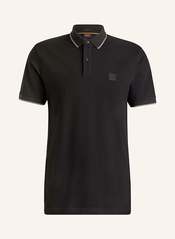 BOSS Piqué polo shirt PASSERTIP BLACK
