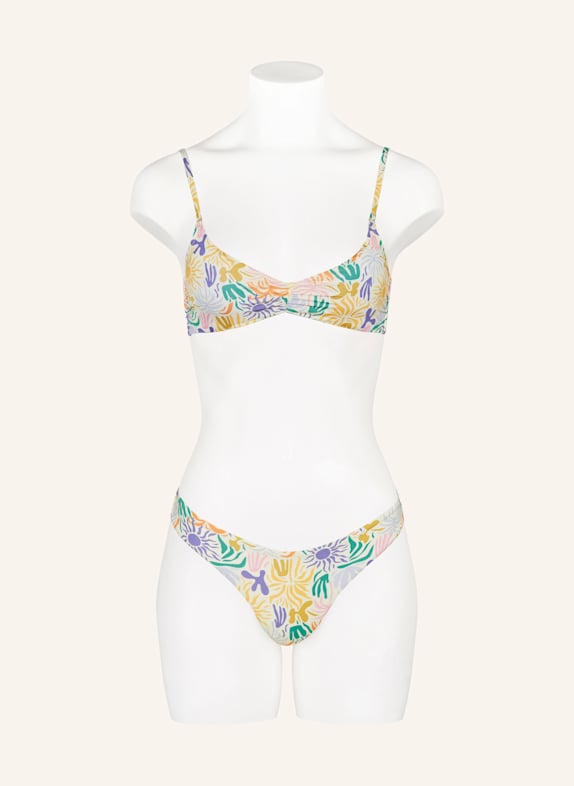 MRS & HUGS Braziliaanse bikinibroekje DONKERGEEL / PAARS / TURQUOISE