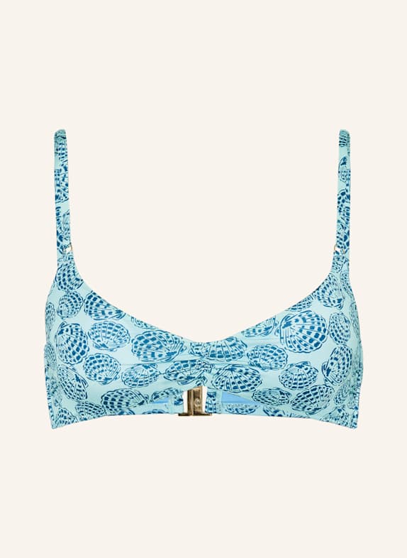 MRS & HUGS Bralette-Bikini-Top HELLBLAU/ PETROL