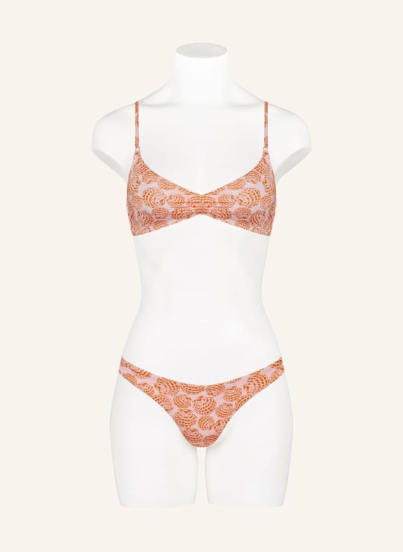 MRS & HUGS Bralette-bikinitop ROSE CLAIR / ORANJE