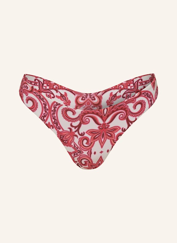 MRS & HUGS Brazilian-Bikini-Hose ROT/ PINK/ WEISS