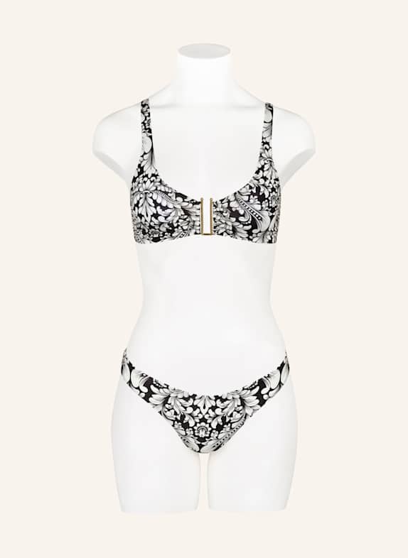 MRS & HUGS Bralette-bikinitop ZWART / WIT