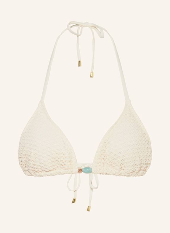 MRS & HUGS Triangle bikini top 12 CREME