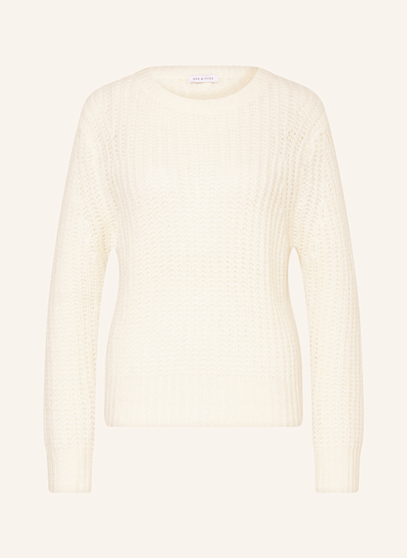 MRS & HUGS Pullvoer CREAM/ WHITE
