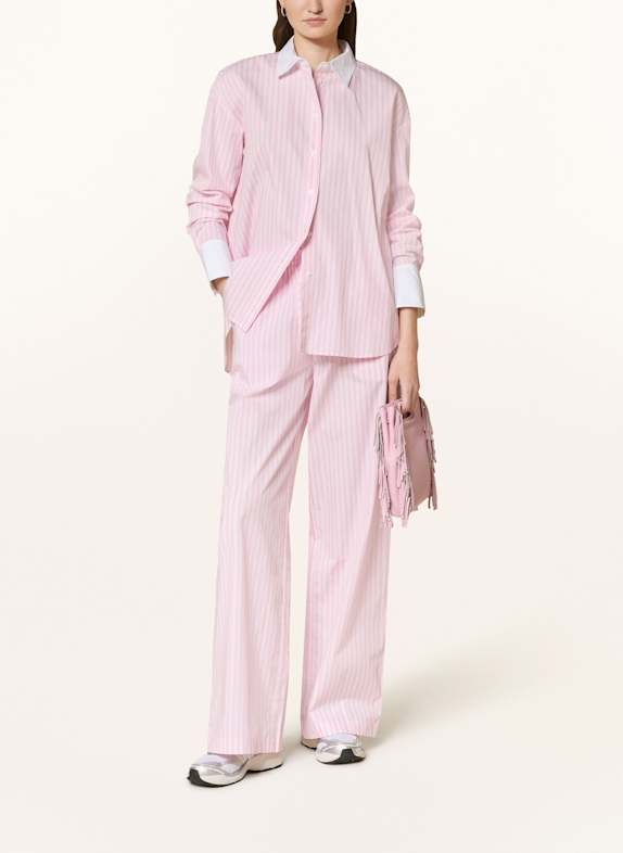 MRS & HUGS marlene broek ROSE CLAIR / WIT / ROOD