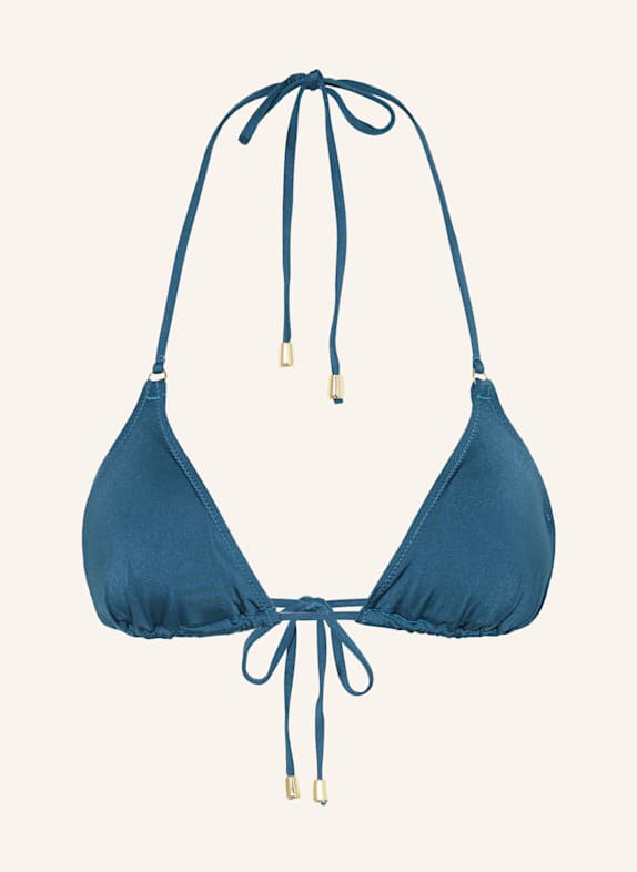 MRS & HUGS Triangle bikini top TEAL