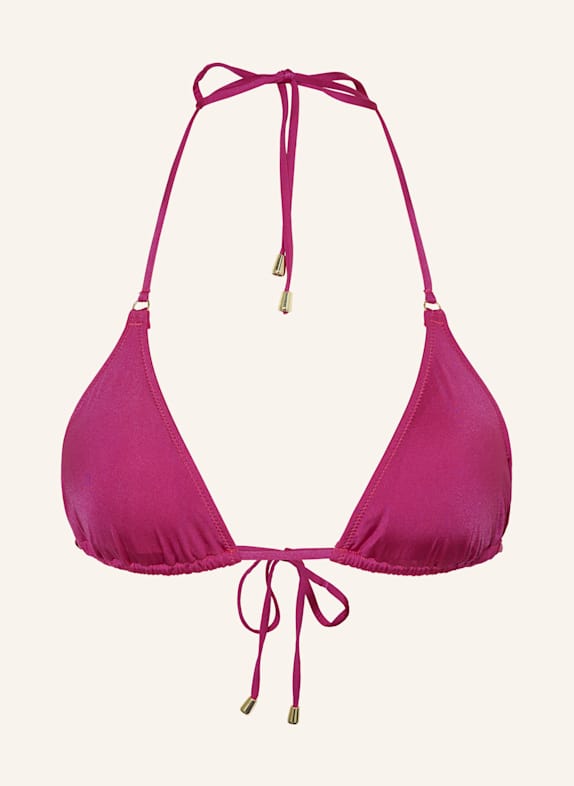 MRS & HUGS Triangle bikini top FUCHSIA