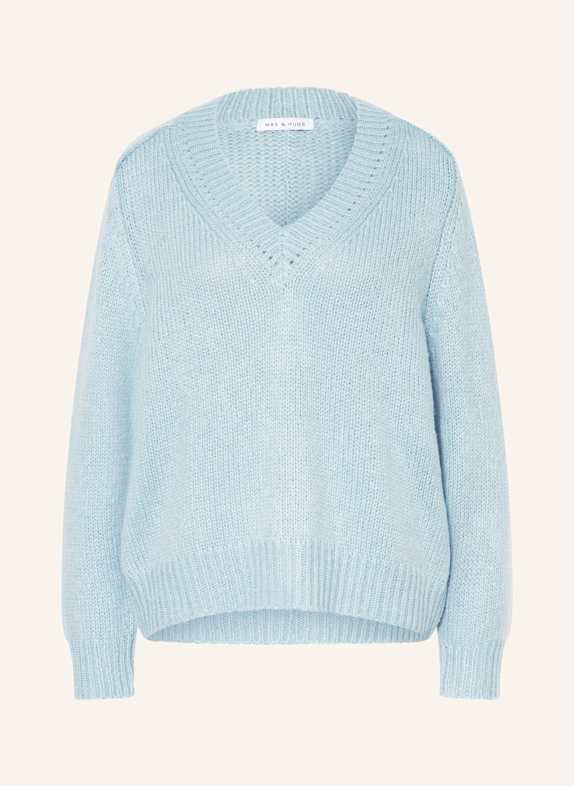 MRS & HUGS Pullover HELLBLAU