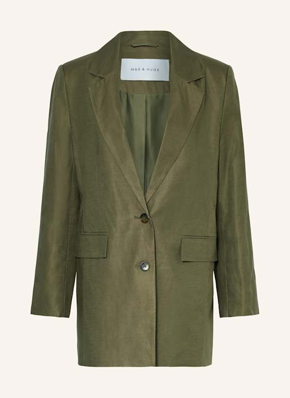 MRS & HUGS Longblazer KHAKI