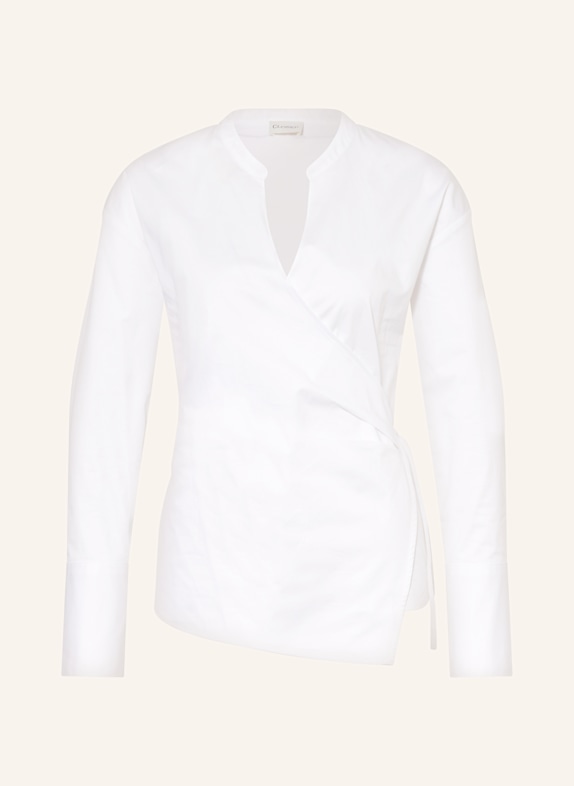 CLOSED Wickelbluse WEISS