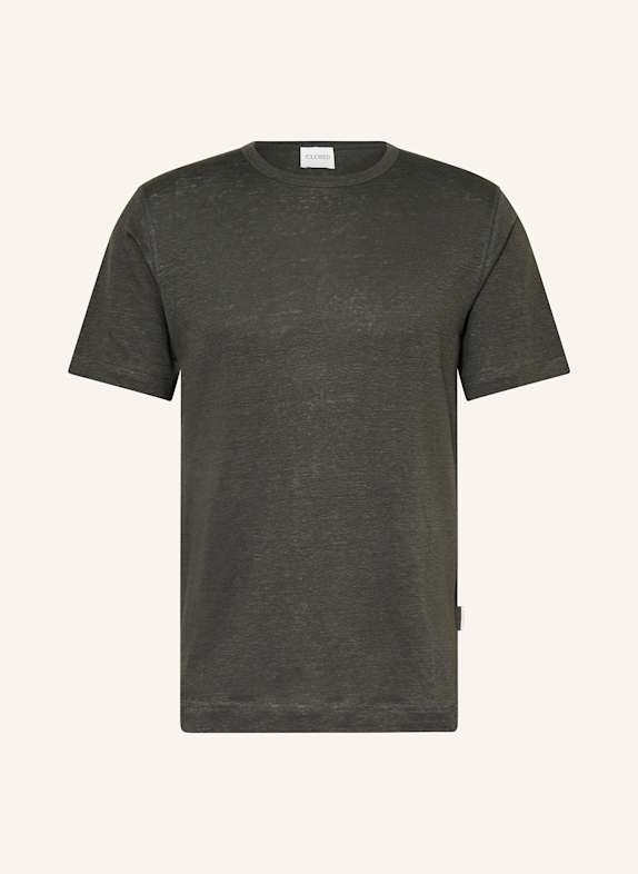 CLOSED T-Shirt aus Leinen KHAKI