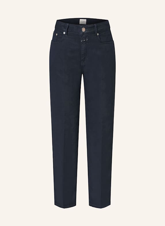 CLOSED 7/8-Jeans MILO mit Leinen 568 DARK NIGHT