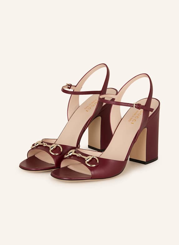 GUCCI Sandaletten 6207 ROSSO ANCORA