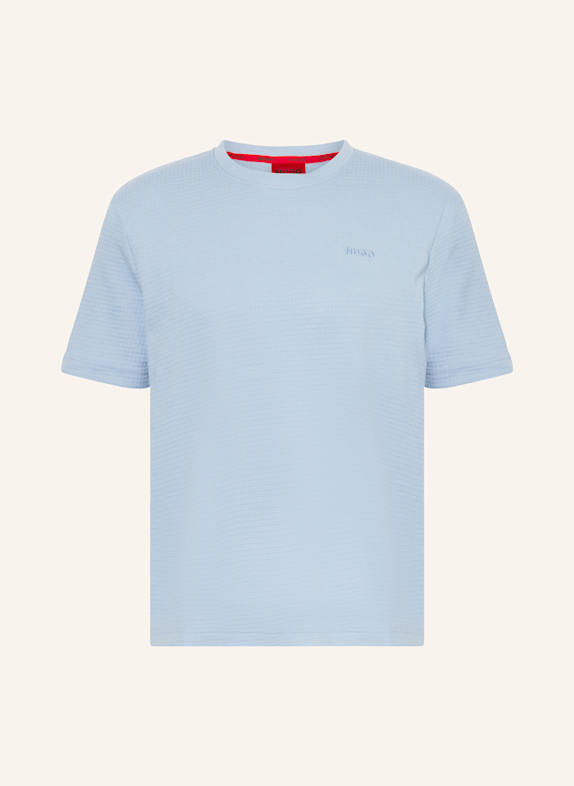 HUGO Koszulka od piżamy AUSTIN JASNONIEBIESKI