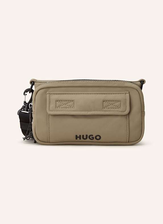 HUGO RIKARD crossbody bag LIGHT BROWN
