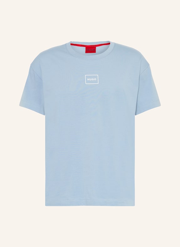 HUGO Schlafshirt LAZE HELLBLAU