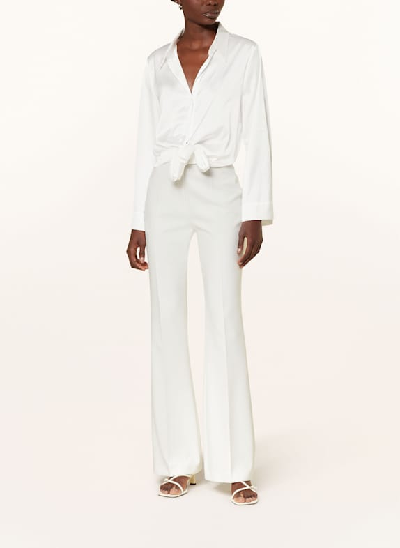 HUGO Satin blouse ERRIKA WHITE