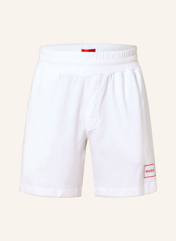 HUGO LAZE sleep shorts WHITE