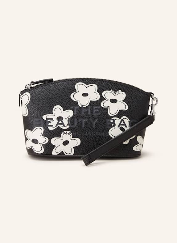 MARC JACOBS Kosmetiktasche THE BEAUTY BAG SCHWARZ/ WEISS