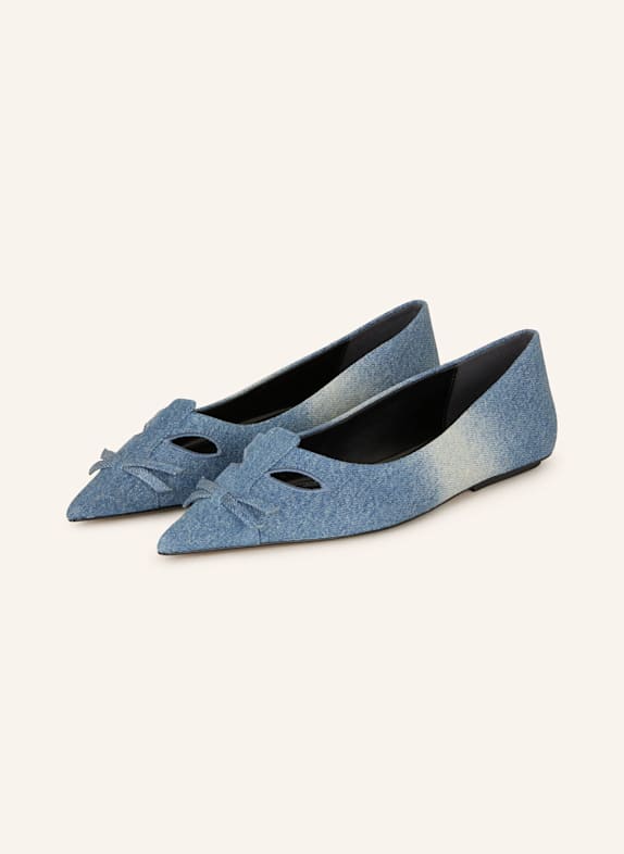 MARC JACOBS Ballerinas in Jeansoptik 488 VINTAGE INDIGO