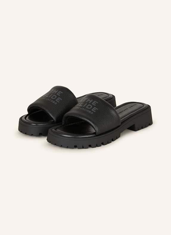 MARC JACOBS Pantoletten THE SLIDES SCHWARZ