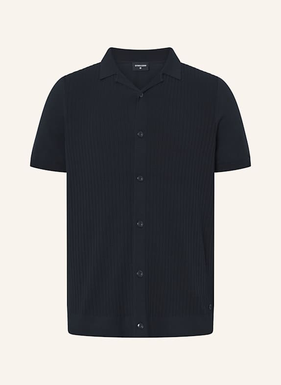 STRELLSON Resorthemd VINCENT-SB Slim Fit SCHWARZ