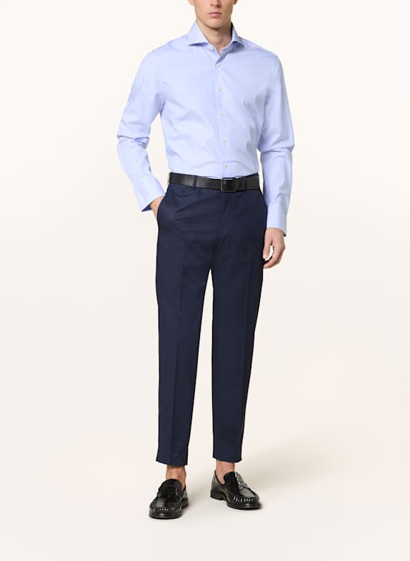 STROKESMAN'S Overhemd Regular Fit LICHTBLAUW / WIT