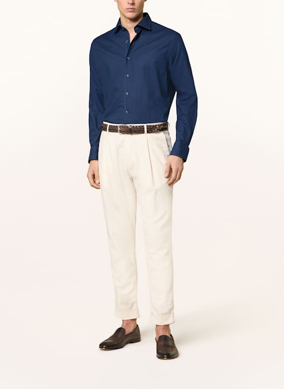 STROKESMAN'S Overhemd Regular Fit DONKERBLAUW